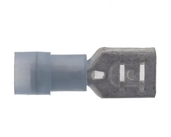 Buchsenklemme 6,3 mm mit Schutz und Druckverbindung