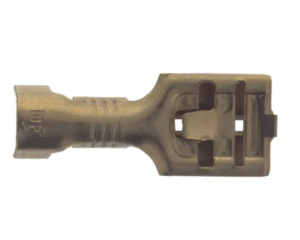 Buchsenklemme 6,3 mm Druckanschluss