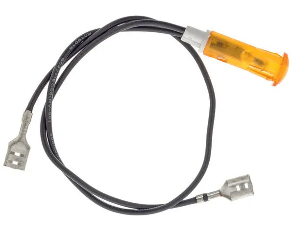 Pilotlicht ø9 mm. bernsteinfarben
