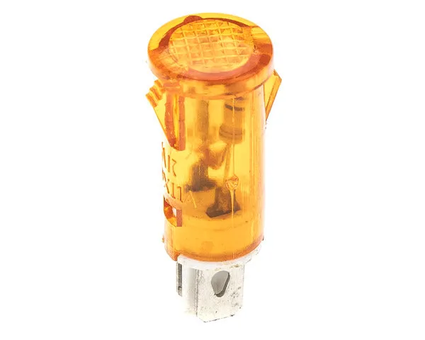 Bernsteinfarbige Kontrollleuchte ø10mm Kopf 13,5mm | 064.00.0542.