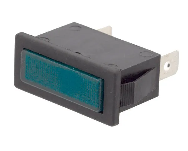 Kontrollleuchte Gefrierschrank grün 14x32 mm