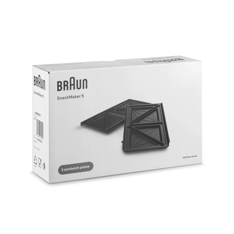 DeLonghi Sandwichteller Braun SnackMaker 5 AS00006838