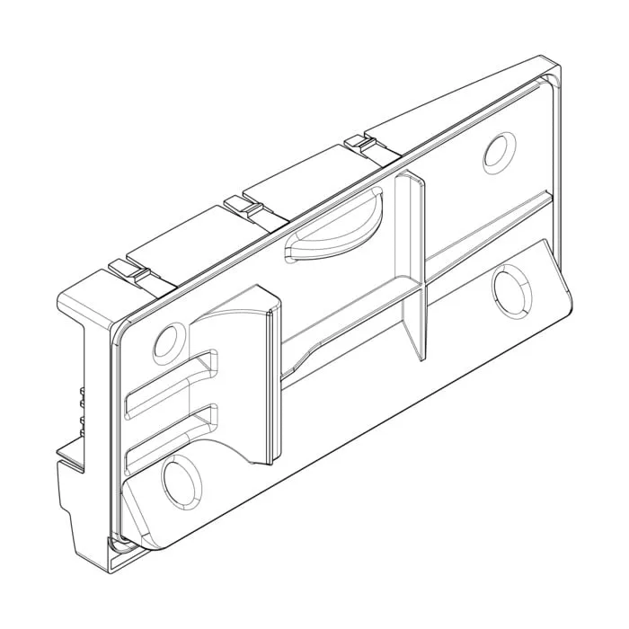 Grundplatte Electrolux, AEG 1256268002