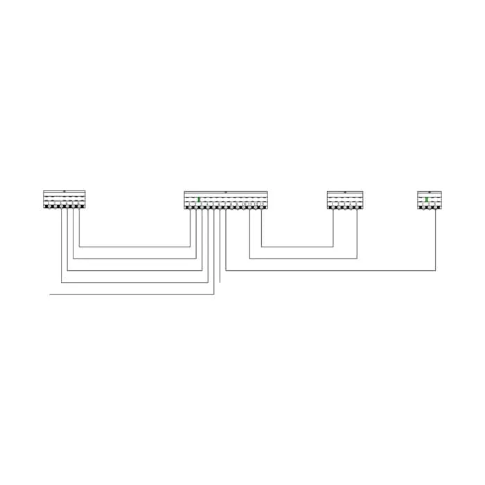 Kabelbaum Türschalter Steuerplatine PCB J12 Electrolux, AEG 140046836031