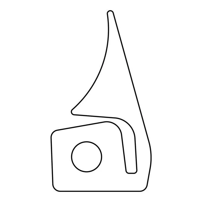 Dichtung für Electrolux, AEG Backofenlüfter 3152911008