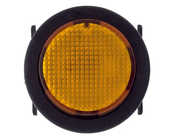 Runder zweipoliger Schalter Bernstein Ø25mm
