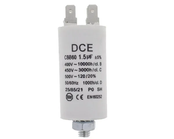 Arbeitskondensator 1,5 µF 450V