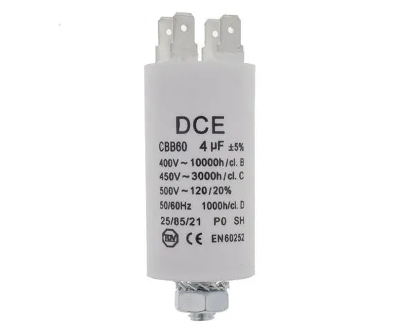 Arbeitskondensator 4,0 µF 450V