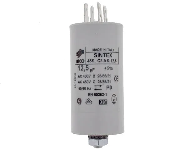 Arbeitskondensator 12,5 µF 450 V | LA0084500