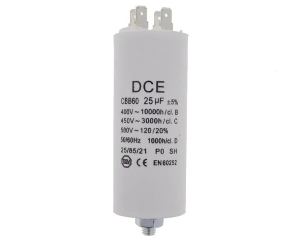 Arbeitskondensator 25,0 µF 450V