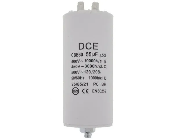 Kondensator Arbeit 55,0 µF 450V