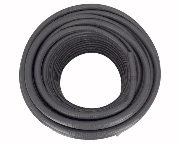 PVC-Rohr 013/16 grau biegsam pro Meter