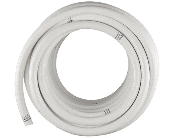 PVC-Rohr 016/20 weiß flexibel pro Meter