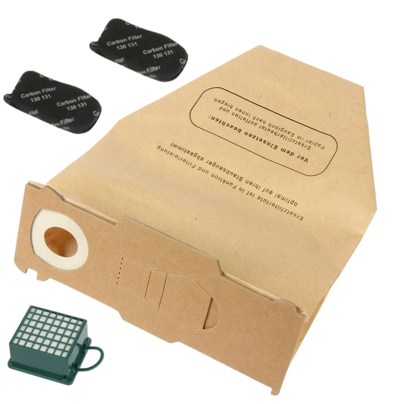 20 Staubsaugerbeutel geeignet für Vorwerk Kobold 130, 131+Filterset
