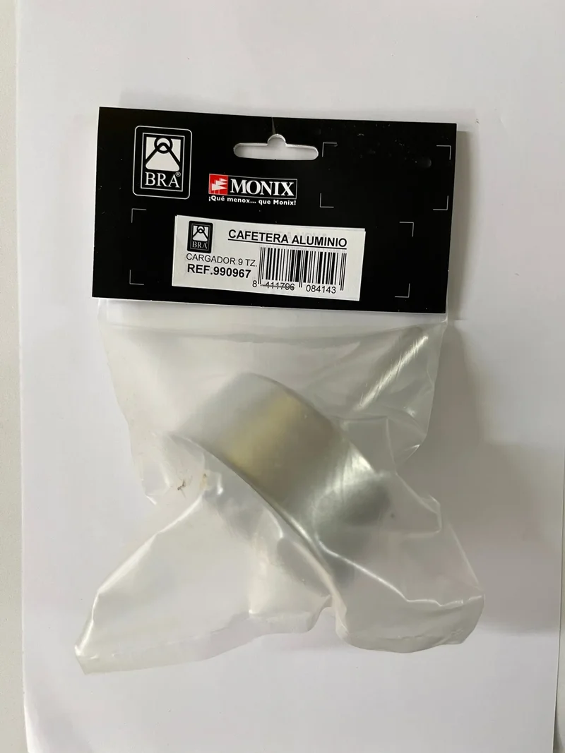 Ladegerät 9 Tz Aluminium Kaffeemaschine Bra De Luxe-Titanium-Perfecta 990967