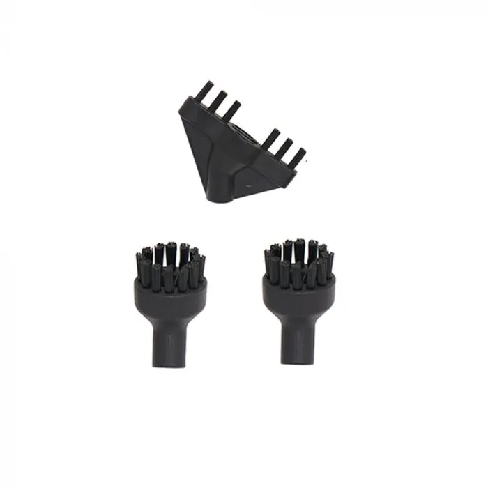 Set 3 Bürsten Polti PAEU0358 - 2 rund + 1 Fugenbürste für Vaporetto