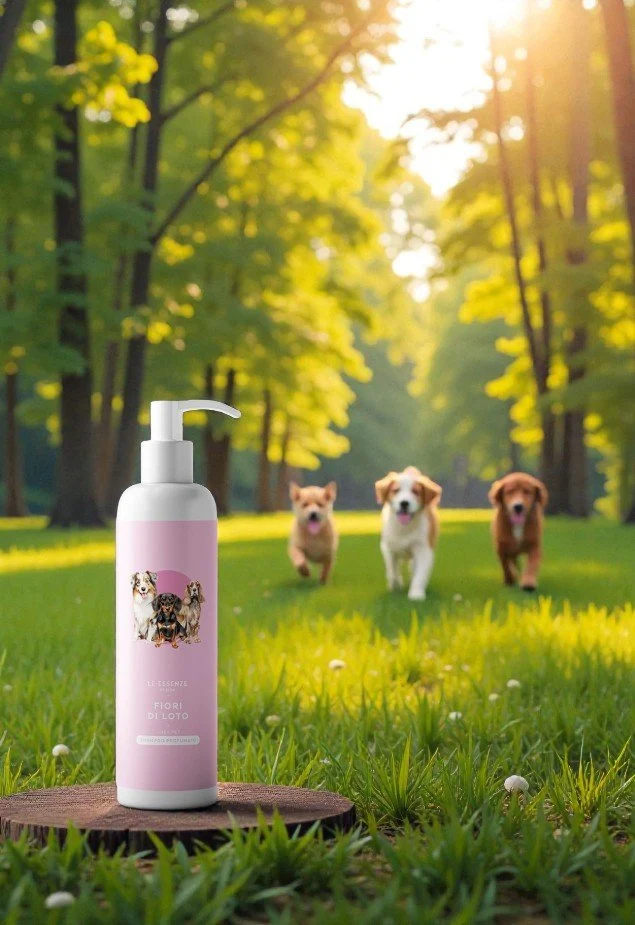 Hundeshampoo Fiori di Loto – Zarte Lotusblüte & sanfte Pflege
