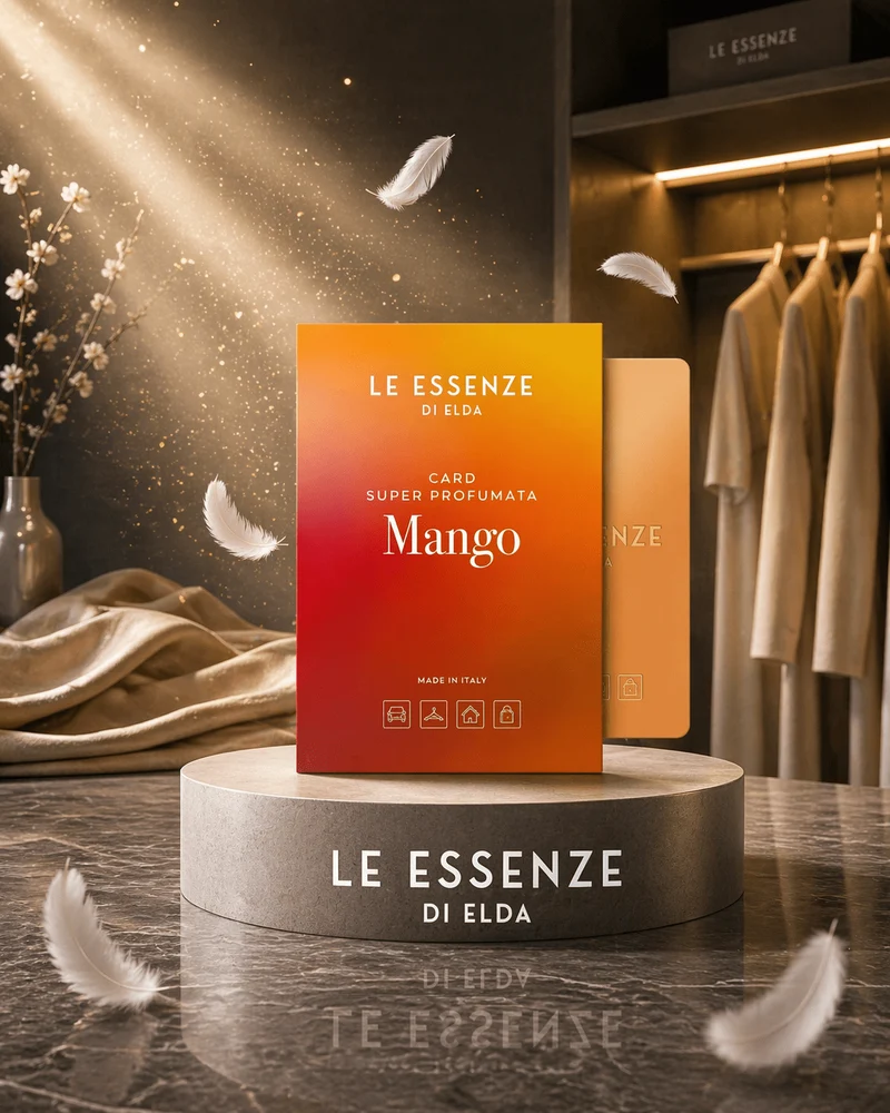 Duftkarte Mango – Fruchtig-süßer Sommerduft für Auto & Zuhause
