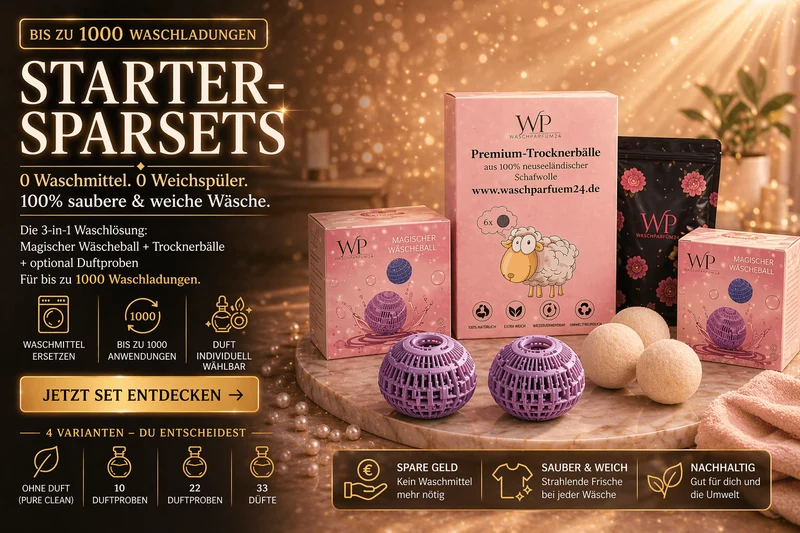 Wäscheparfüm Starterset – Starterset für Duft & Frische