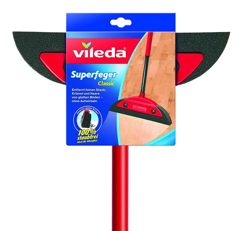 VILEDA Besen Superfeger Classic mit Teleskopstiel