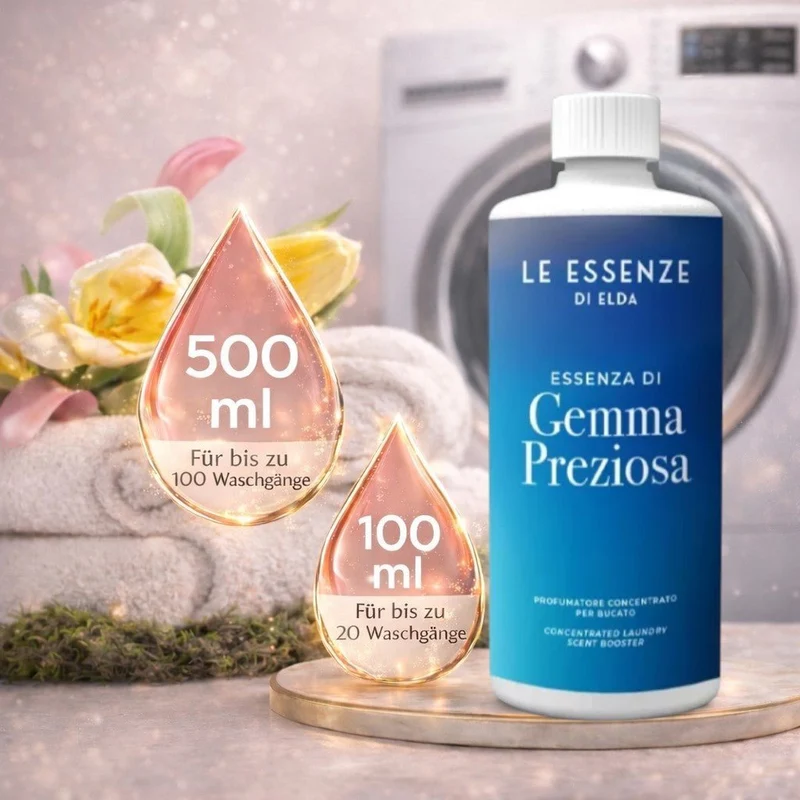 Wäscheparfüm Gemma Preziosa – Blumiger Wäscheduft & pure Frische