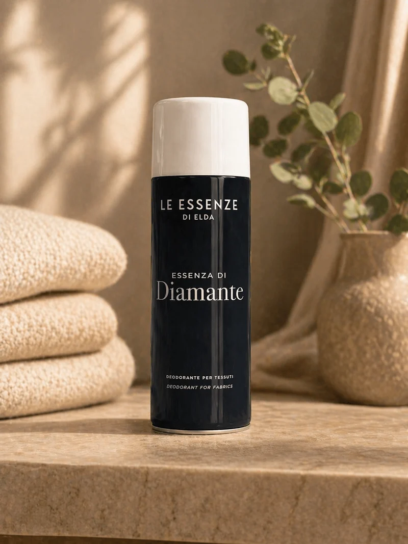 Textil Deo Diamante – Eleganter Duft für Kleidung & Heimtextilien