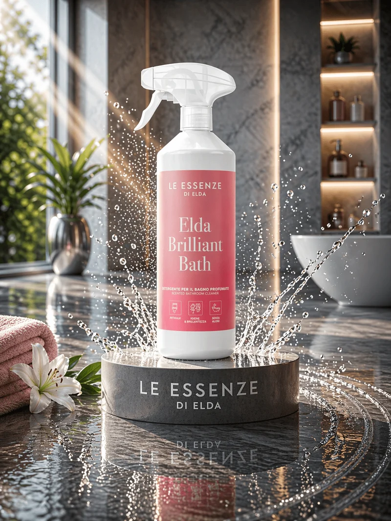 Badreiniger mit Duft und Antikalk – Elda Brilliant Bath