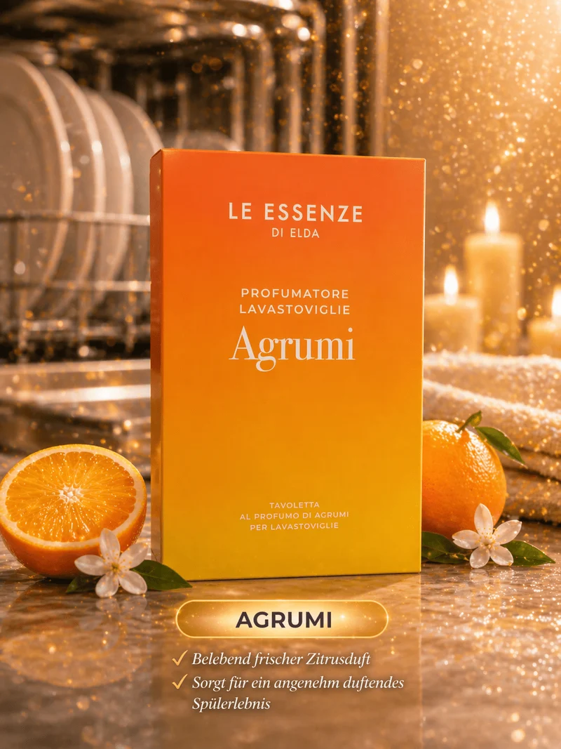 Spülmaschinenduft Agrumi – Frische Zitrusnoten für jede Spülung