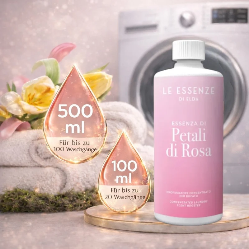 Wäscheparfüm Petali di Rosa – Eleganz echter Rosenblätter