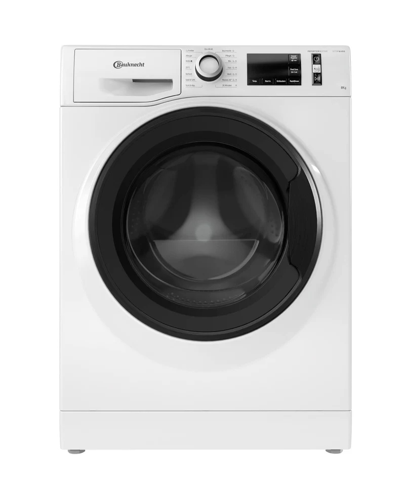 Bauknecht W Active 8A Frontlader Waschmaschine 8 kg mit Dampfprogrammen Steam Hygiene Energieklasse A