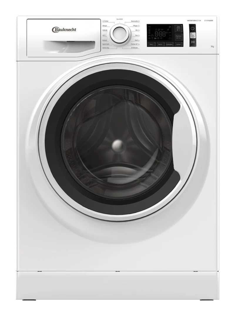 Bauknecht W Active 711 A Frontlader Waschmaschine 7 kg 1400 U/min mit Dampffunktion Steam Hygiene