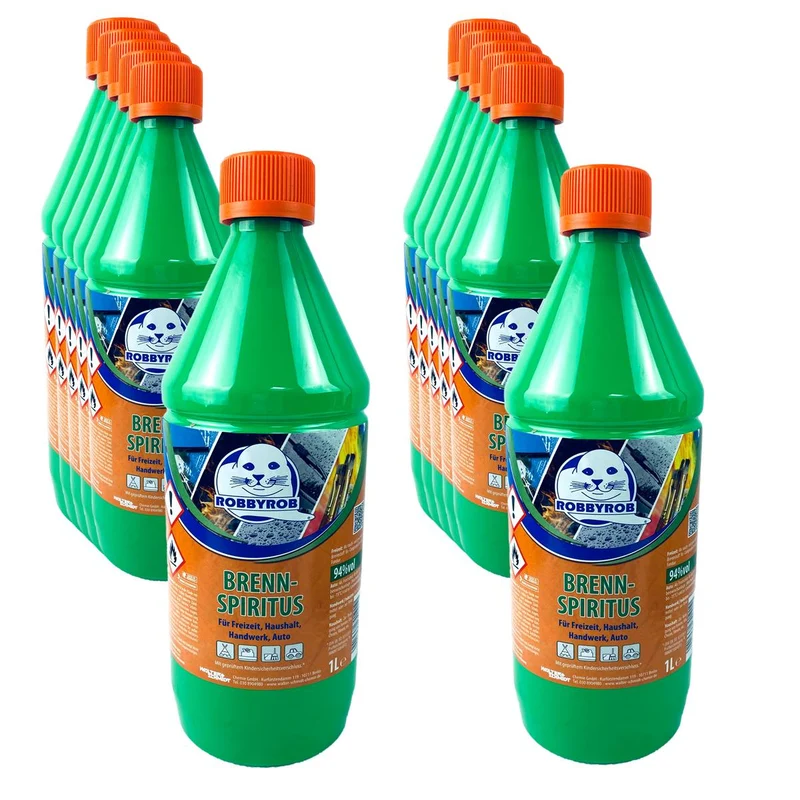 ROBBYROB Brennspiritus 12L Alkoholreiniger