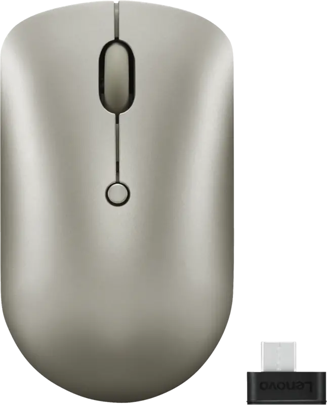 Lenovo Maus 540 Wireless Mouse mit USB-C-EmpfängerSand