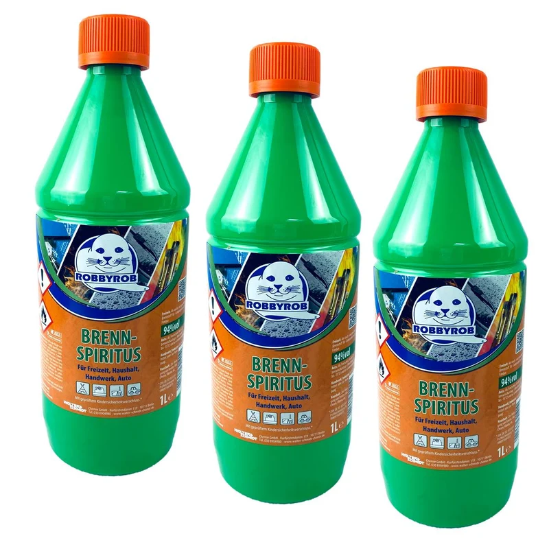 Robbyrob Brennspiritus 3L Alkoholreiniger