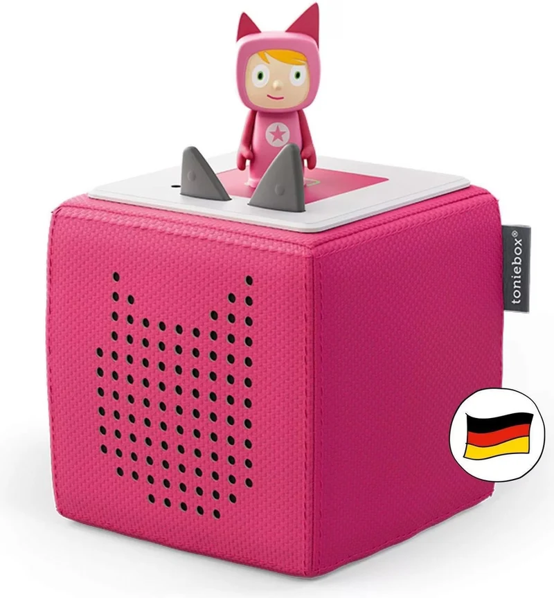 Tonies Toniebox Starterset pink + Kreativ-Tonie aussteller