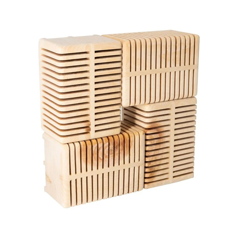 ZIRBENLÜFTER® Ersatz-Lamellenblöcke 4er (CUBE)