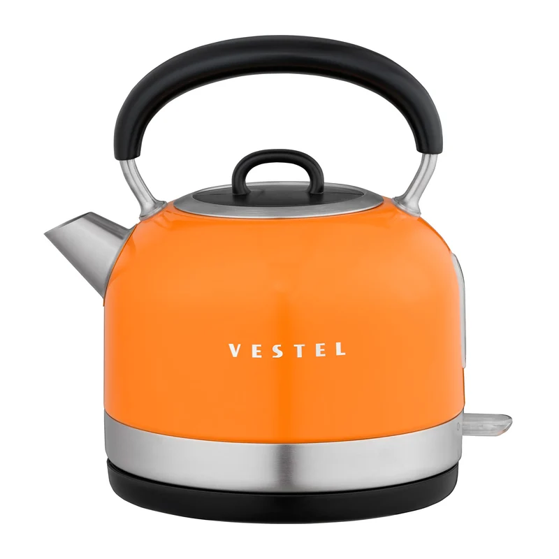 Vestel Retro Oranger Wasserkocher