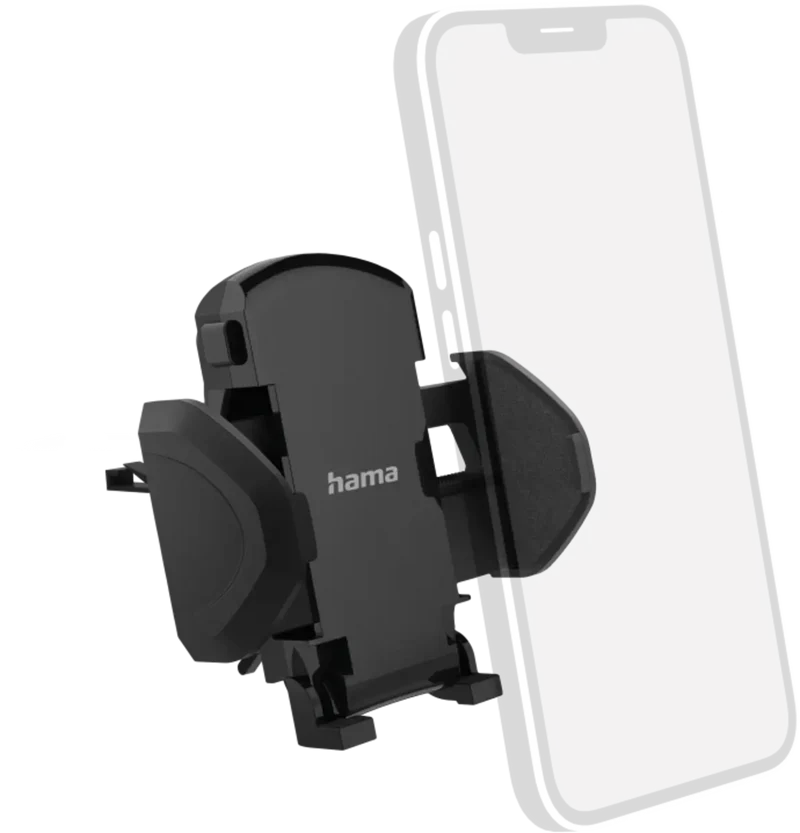 Hama 201519 Uni-Smartph.-HalterMove,Vent - Schwarz