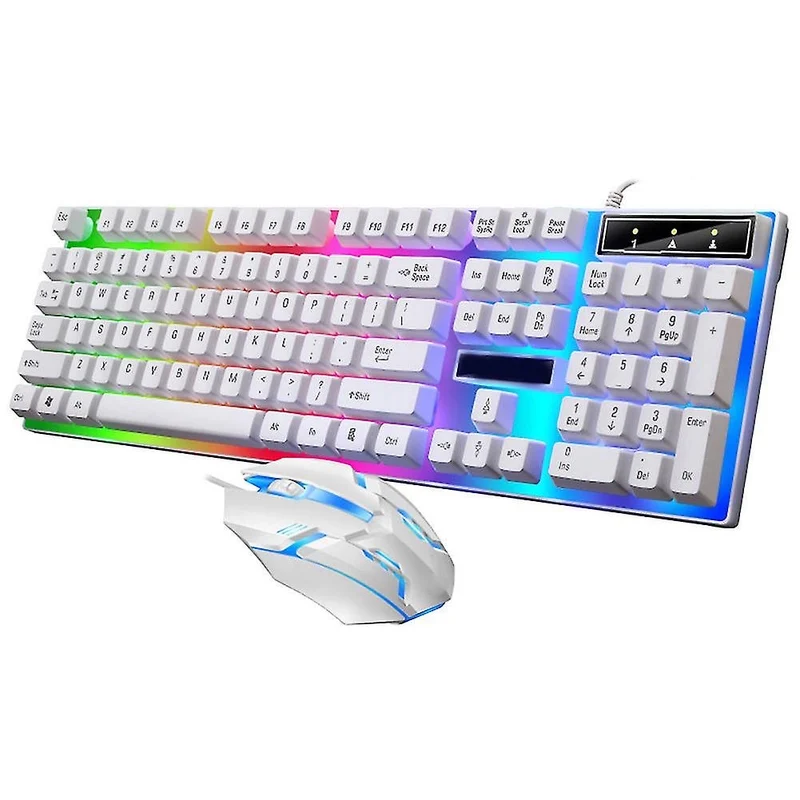 Fashion Ofice Dazzle Color SUIT G21 RGB Tastatur + Maus Set