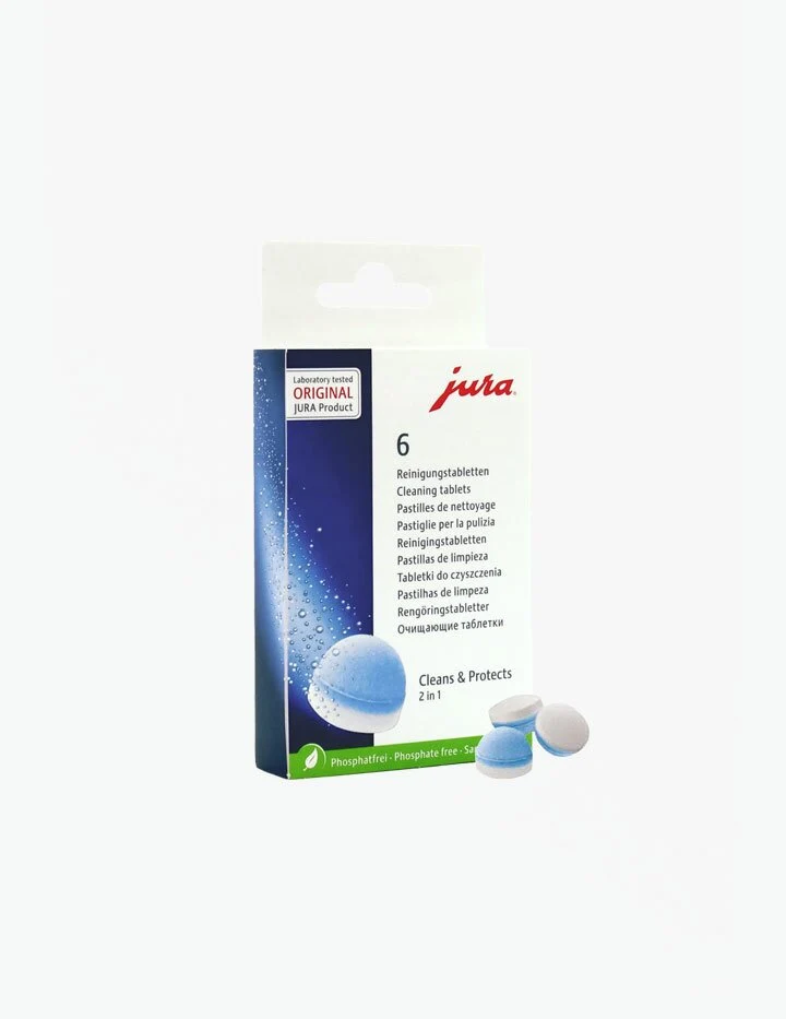 Jura 2 phasen reinigung Tabletten