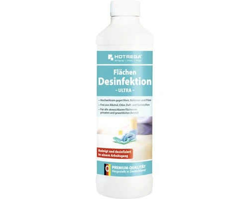 Hotrega ULTRA 500ml Desinfekionsflüssigkeit