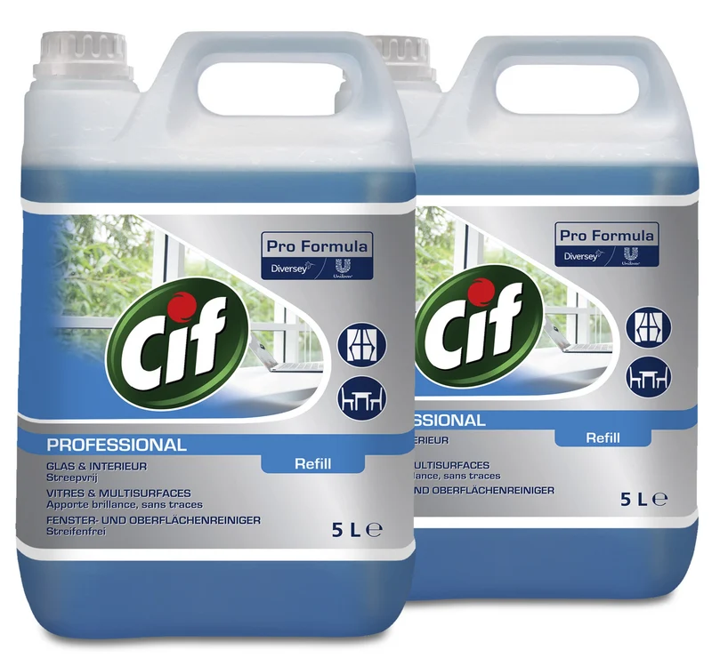 Cif Professional Fenster- und Glasreiniger 2x5Liter