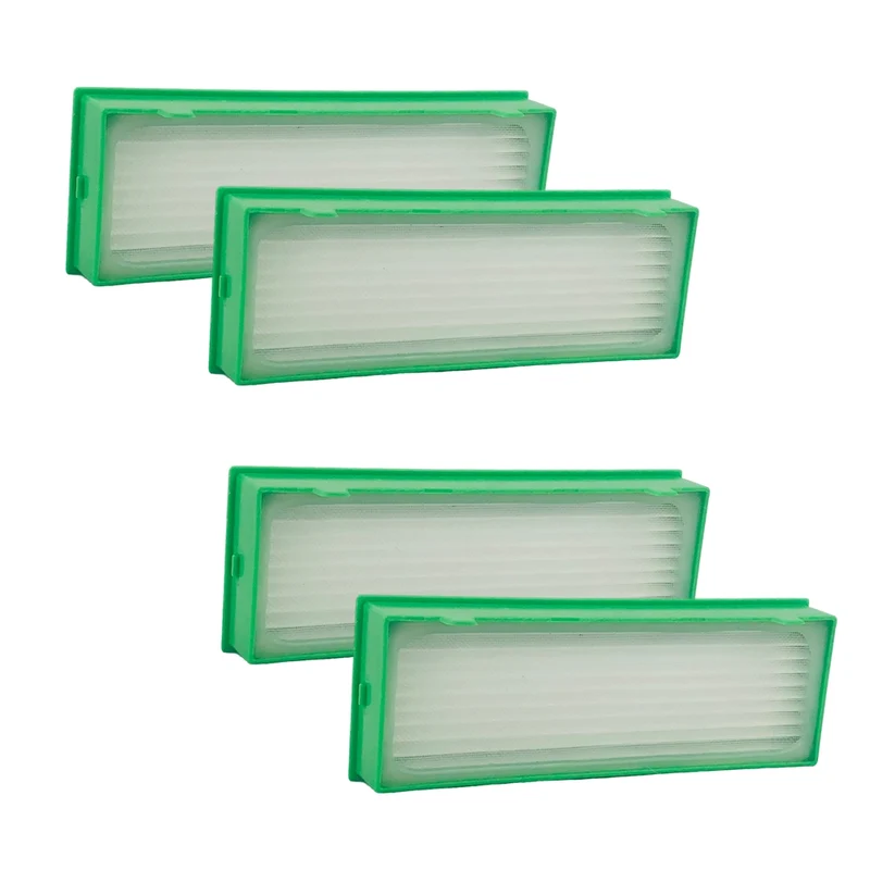 4 Motorschutzfilter, Filter, Feinfilter geeignet Vorwerk Roboter VR 200, VR300