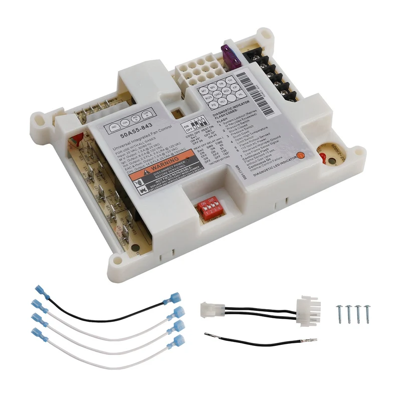 Carte de circuit imprimé de remplacement pour fournaise White Rodgers 50A55-843