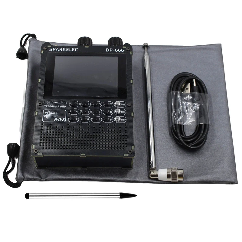 Radio TEF6686 DSP DP666 Haute sensibilité Bande complète LW MW SW 0IRT Radio ondes courtes