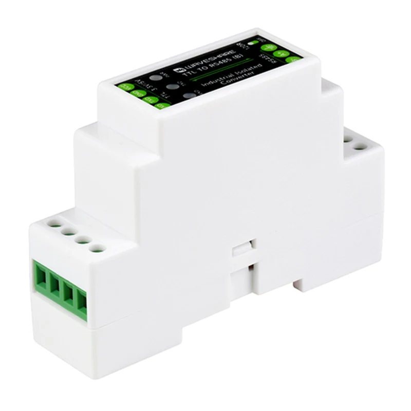 Module d'isolation électrique TTL vers RS485 Convertisseur série rail DIN Protection contre les surtensions
