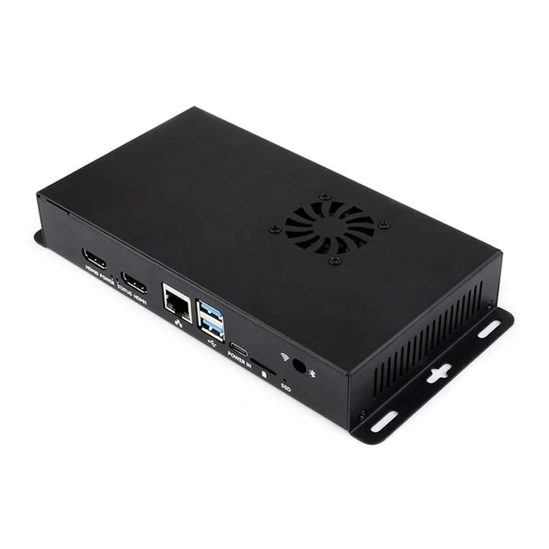 Module de calcul Raspberry Pi CM5 IO, carte 5 IO, boîtier de dissipation thermique en métal