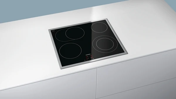 Siemens iQ300, Elektro-Kochfeld, 60 cm, Mit Rahmen aufliegend ET645HN17E