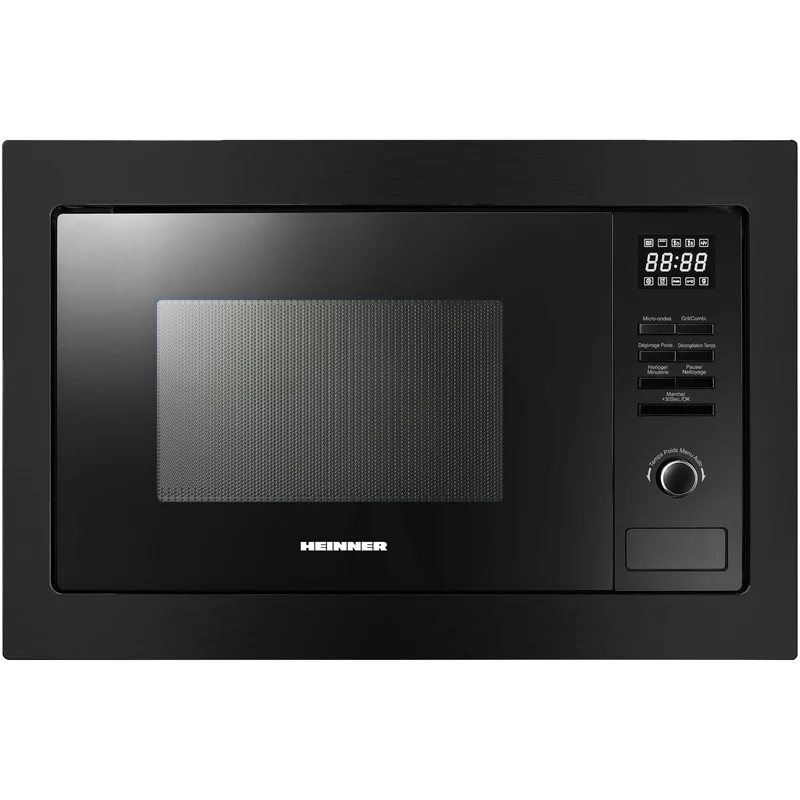 Heinner Mikrowelle HMW-MDBI25GDBK – 25 L – Grill – digital – schwarz