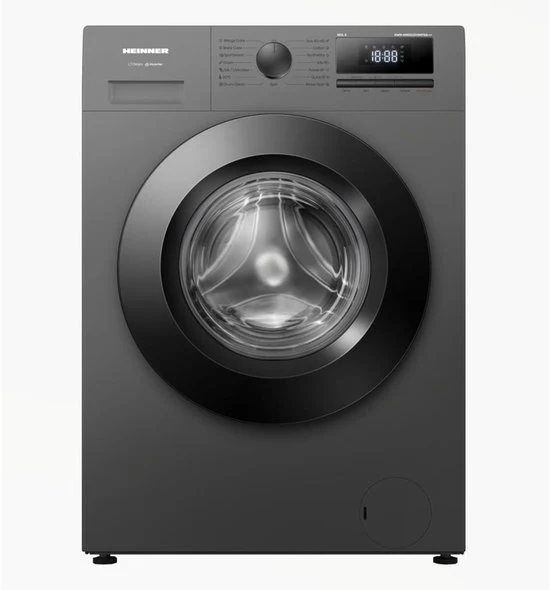 Heinner HWM-HME612IVSMTGA Waschmaschine – 6 kg – 1200 U/min – Energieklasse A – Titangrau